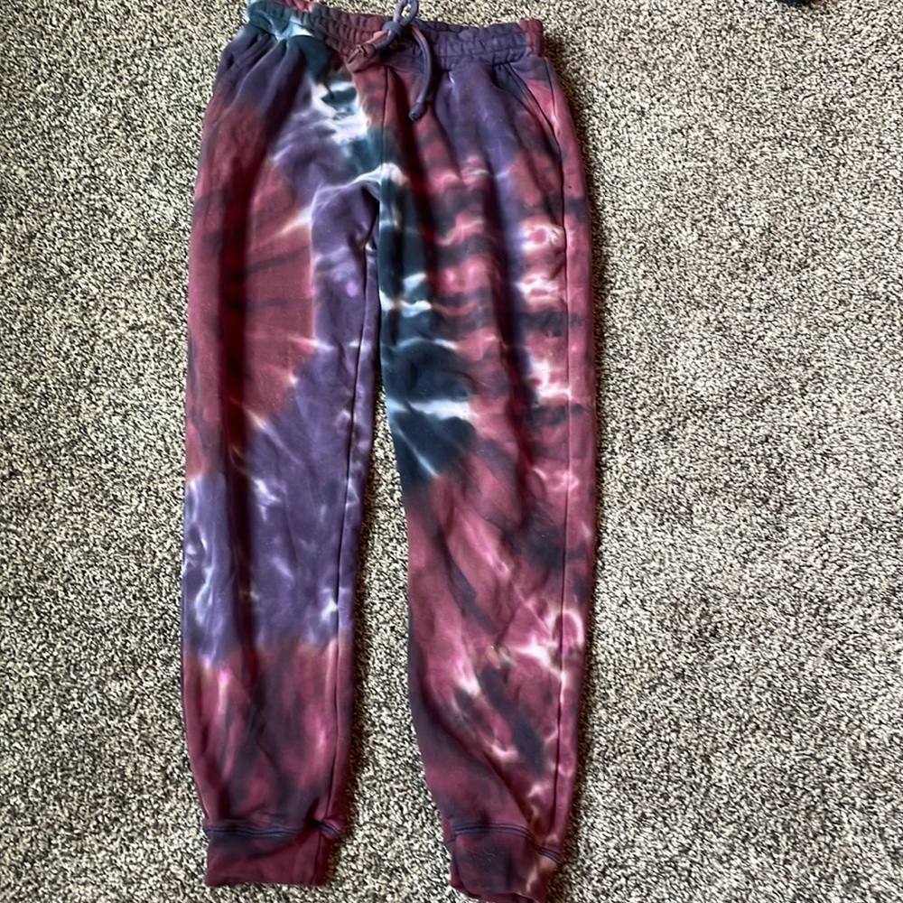 Tie dye sweatpants